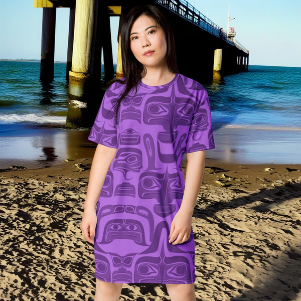 Haida Tlingit T-Shirt Dress
